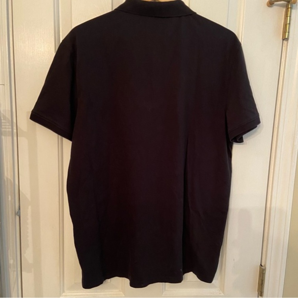 Calvin Klein Liquid Cotton black polo shirt Size XL‎ - Picture 9 of 9
